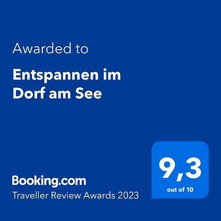 Entspannen Im Dorf Am See Zahren Eksteriør billede
